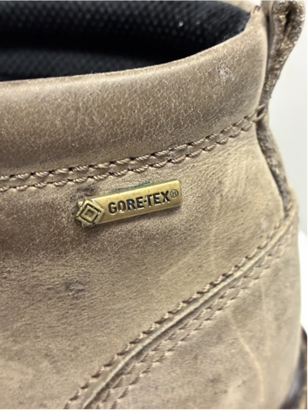 NEW ECCO Mens Turn GORE-TEX Chukka Tie Boot SZ 40 US 6-6.5 Brown Leather Nubuck